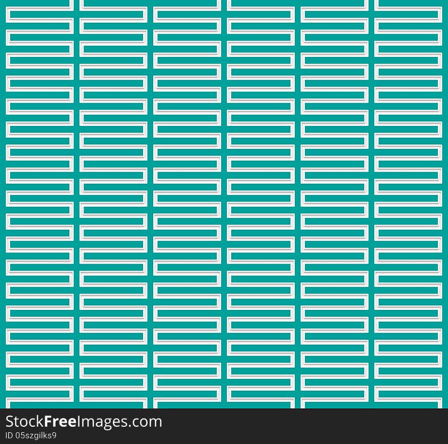 Background or texture labyrinth pattern emerald color with white lines