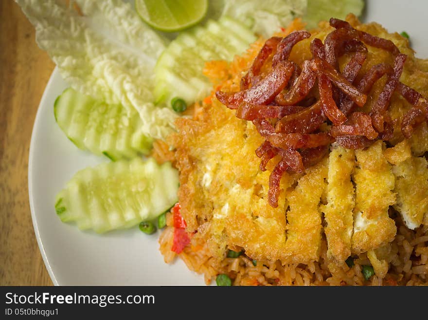 Fried Rice With Chili Paste