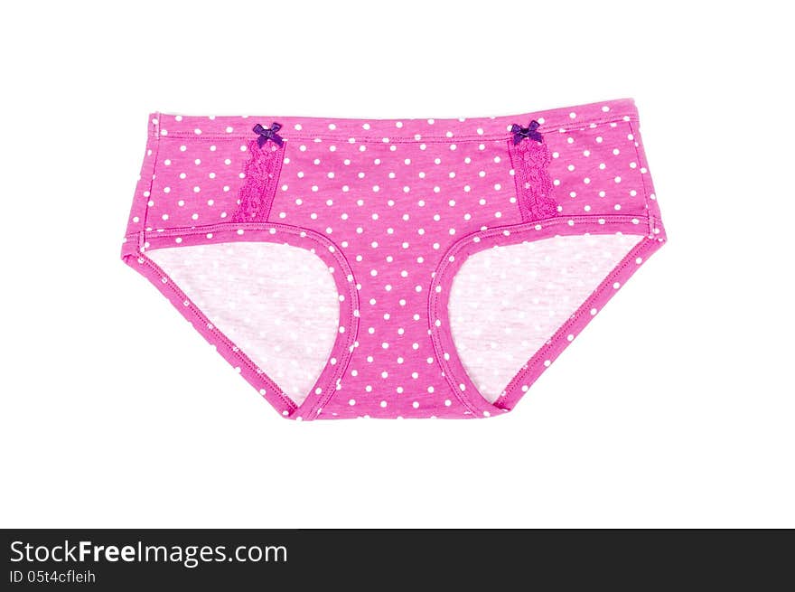 Polka Dot Cotton Panties