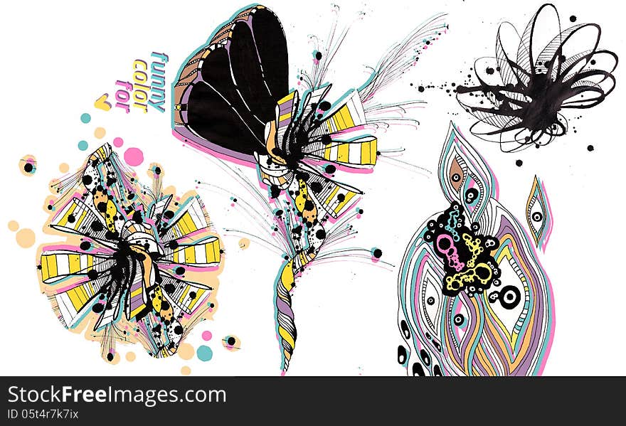 Beauty Imagination Spatter