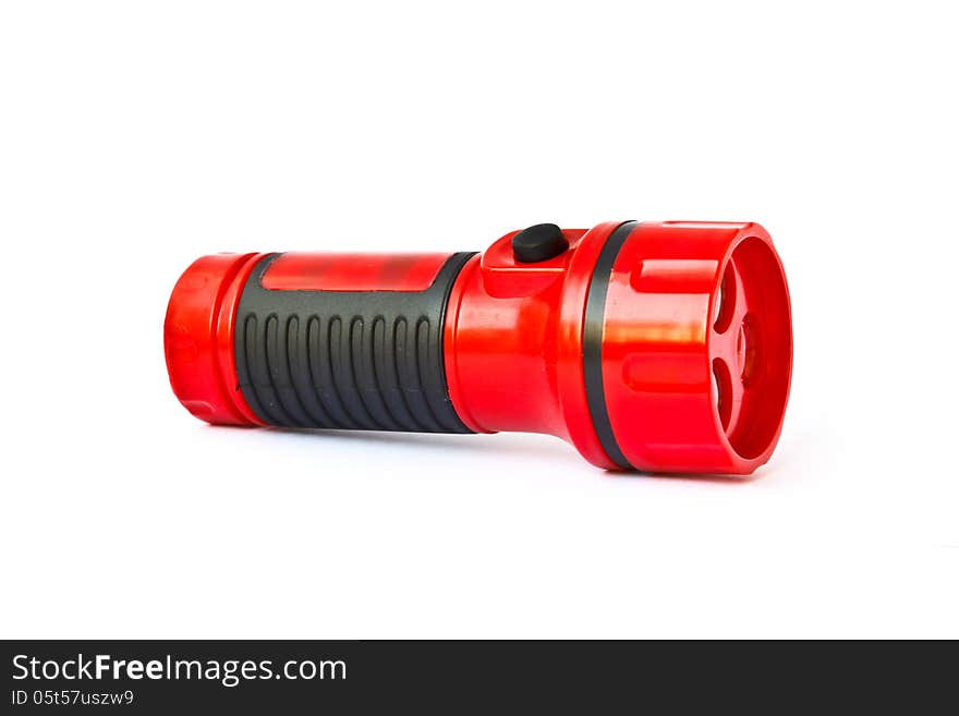 A red flashlight is a tool from Japan for our house