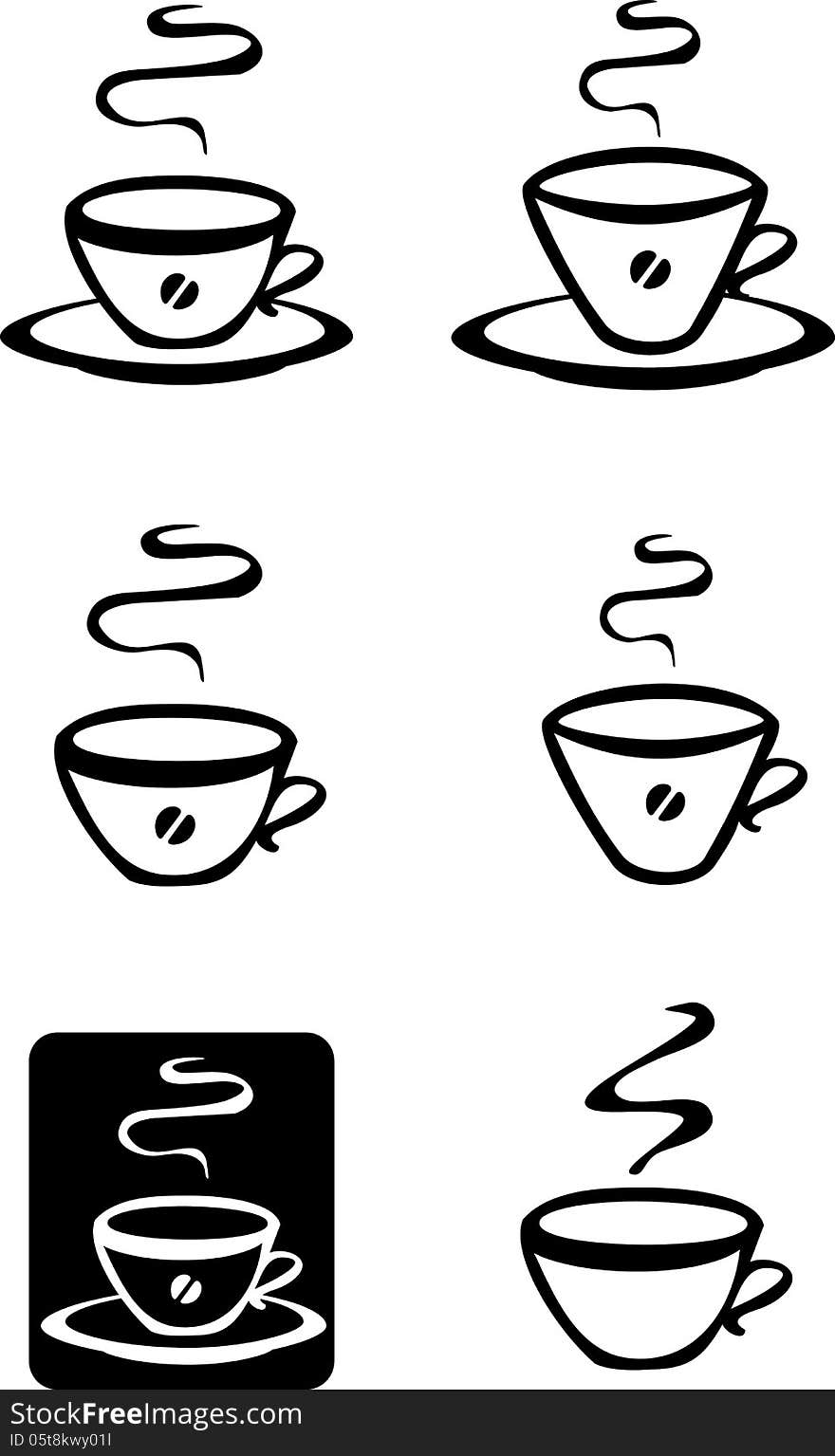 Cup with coffee, on a saucer, on a black background. Cup with coffee, on a saucer, on a black background