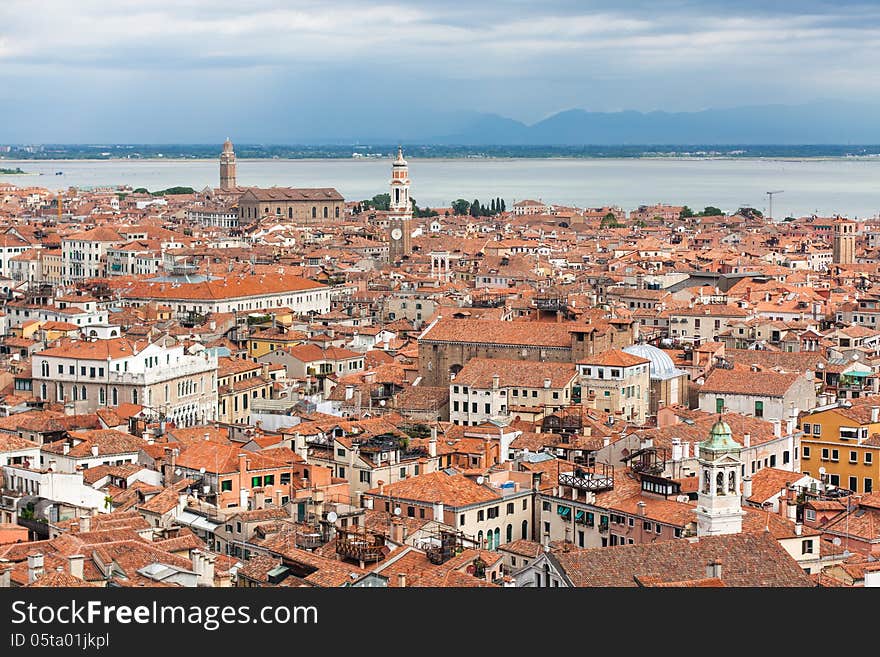 Roofs Of Venice