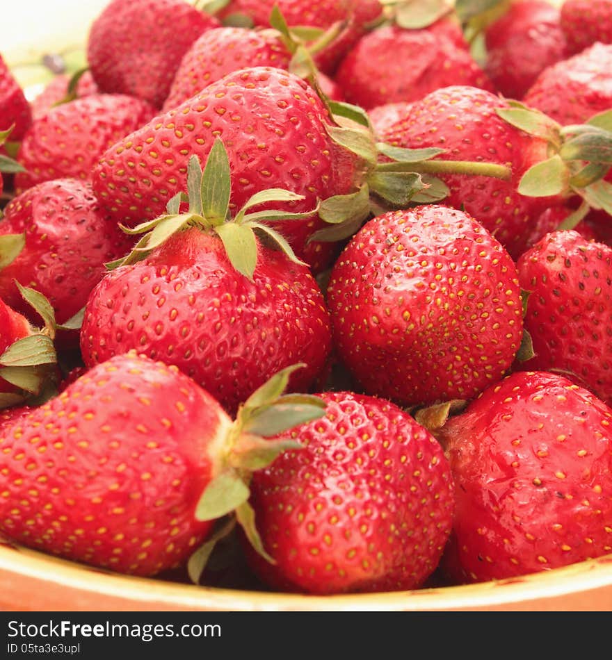 Strawberry as a symbol of the dietary and nutritional food