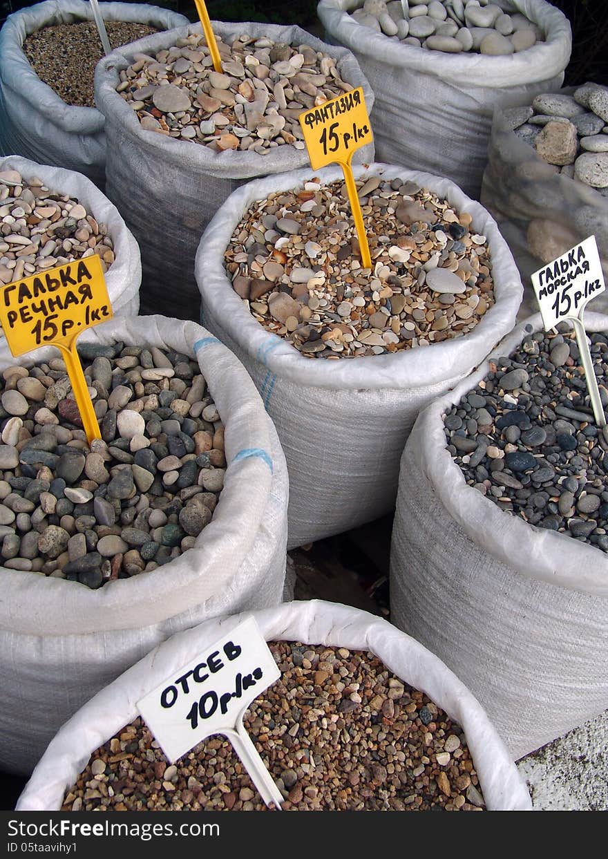 Market of stones