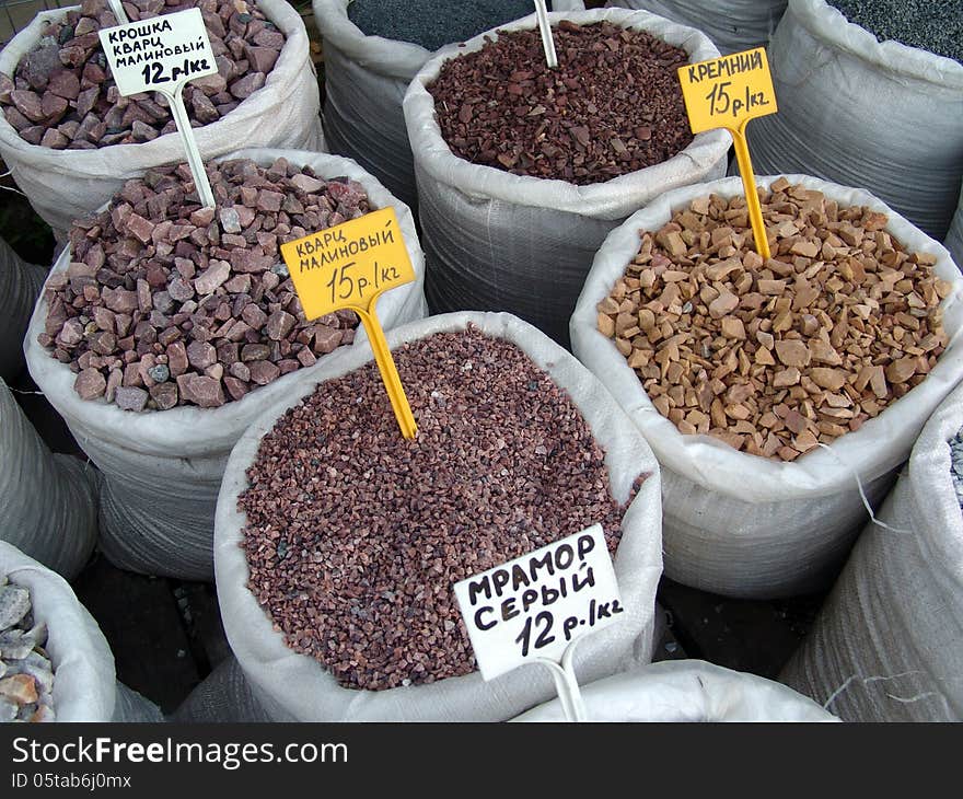 Market of stones