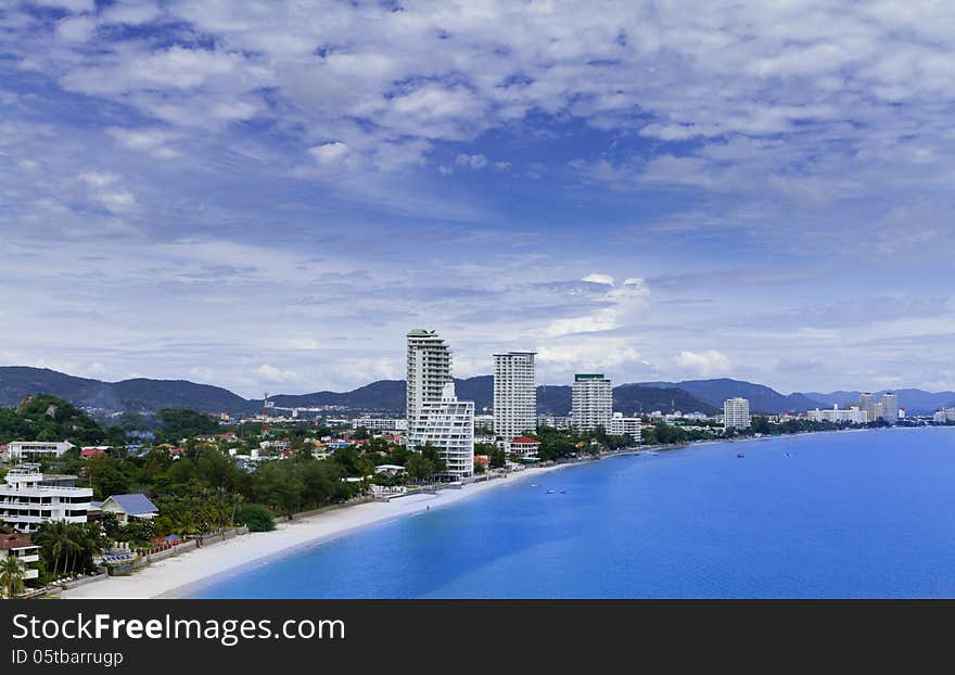 Hua-Hin beach, Thailand.