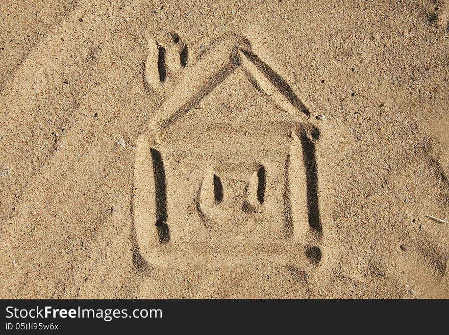 Sand house real estate crisis