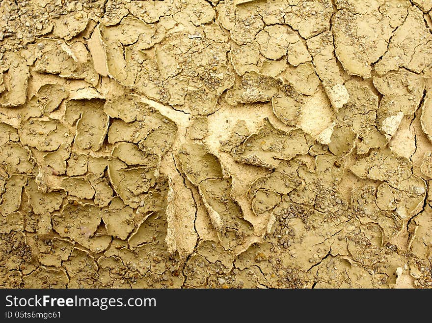 Cracked soil caused by drought. Rain does not fall seasonal summer outdoors. Cracked soil caused by drought. Rain does not fall seasonal summer outdoors.