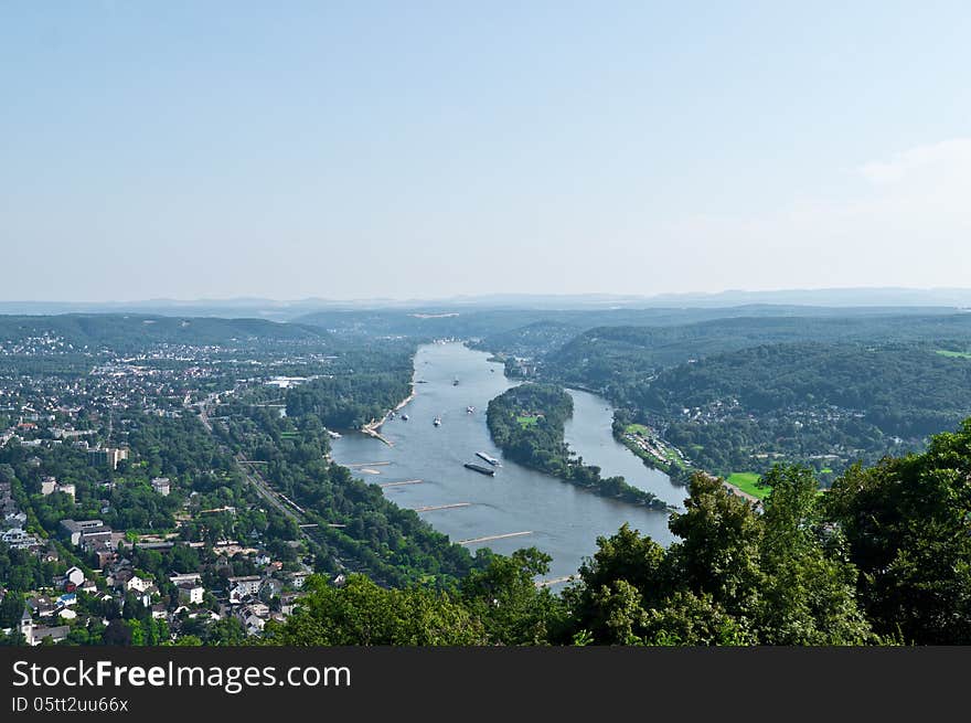 The Rhine panorama