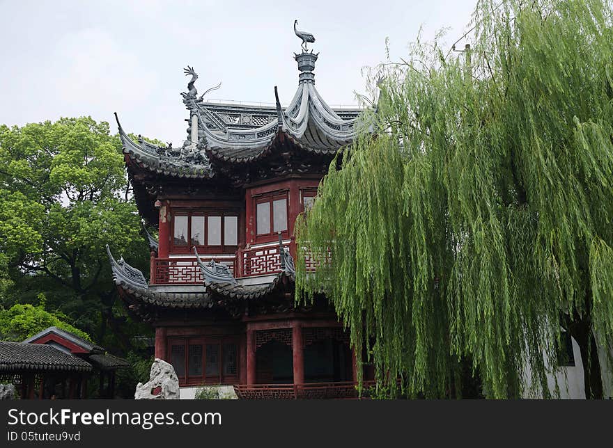 Yu Yuan Garden, Shanghai. The garden is a classical Chinese garden, built during the reign of Ming Emperor Jiajing (1559). Yu Yuan Garden, Shanghai. The garden is a classical Chinese garden, built during the reign of Ming Emperor Jiajing (1559).