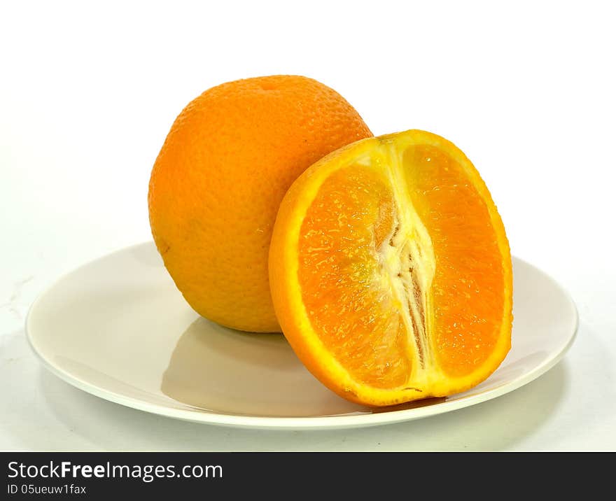 Orange And Slice