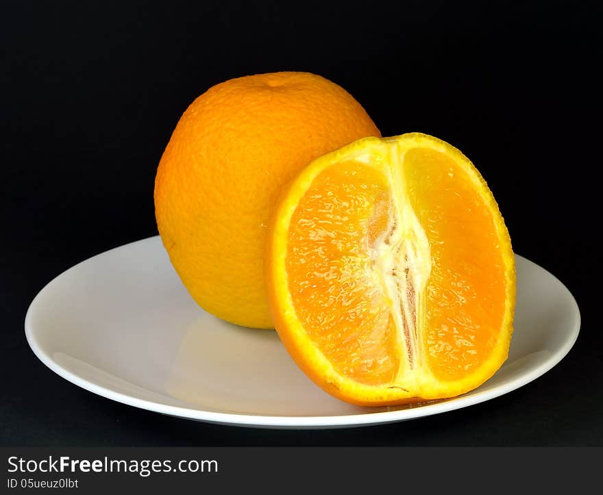 Orange And Slice