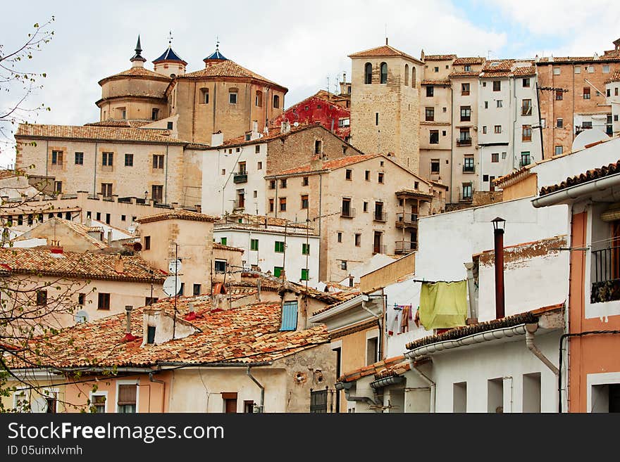 Roofs of Cuenca.