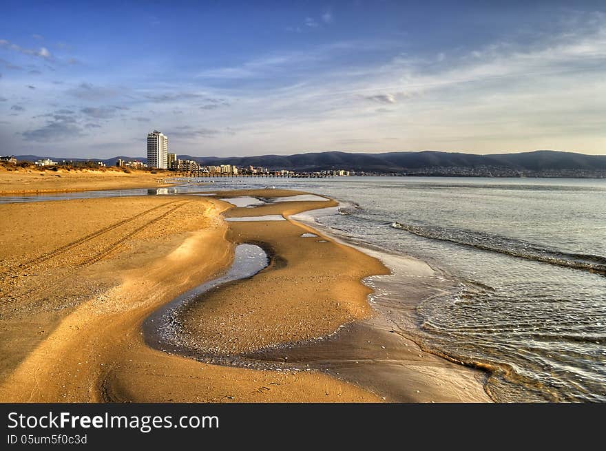 Sunny Beach is a large tourist destination on Bulgarian Black Sea coast!