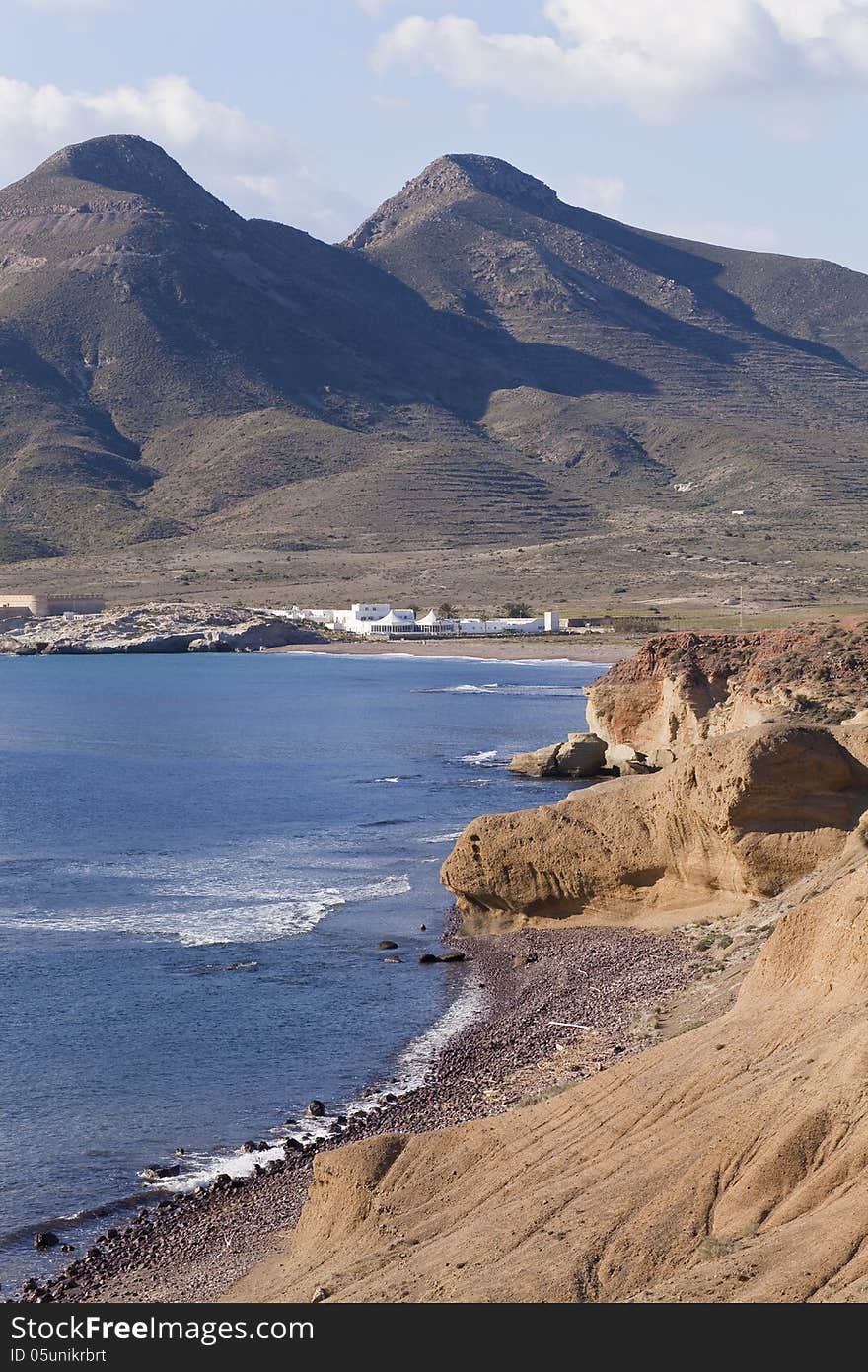 Andalusia coast and Mediterranean sea