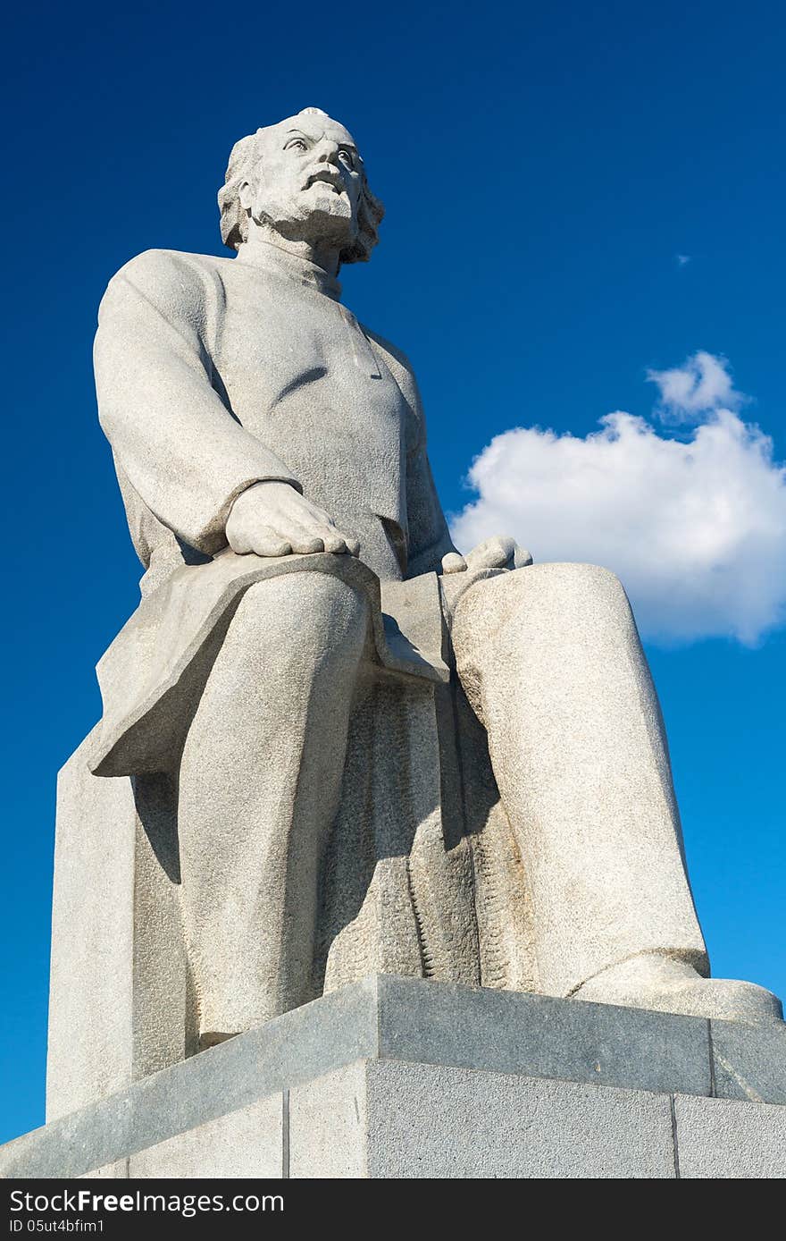 Statue Of Konstantin Tsiolkovsky, The Precursor Of