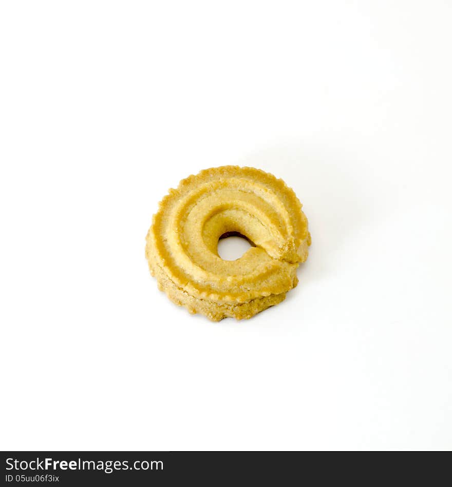 Cookies isolated on white