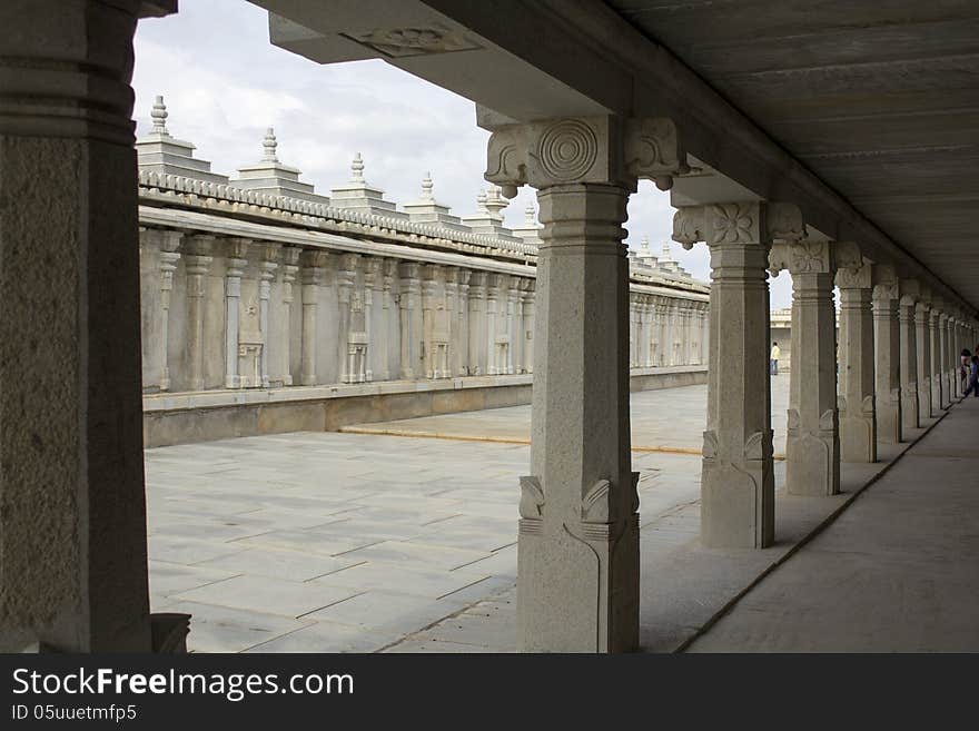 Indian Temple Interior