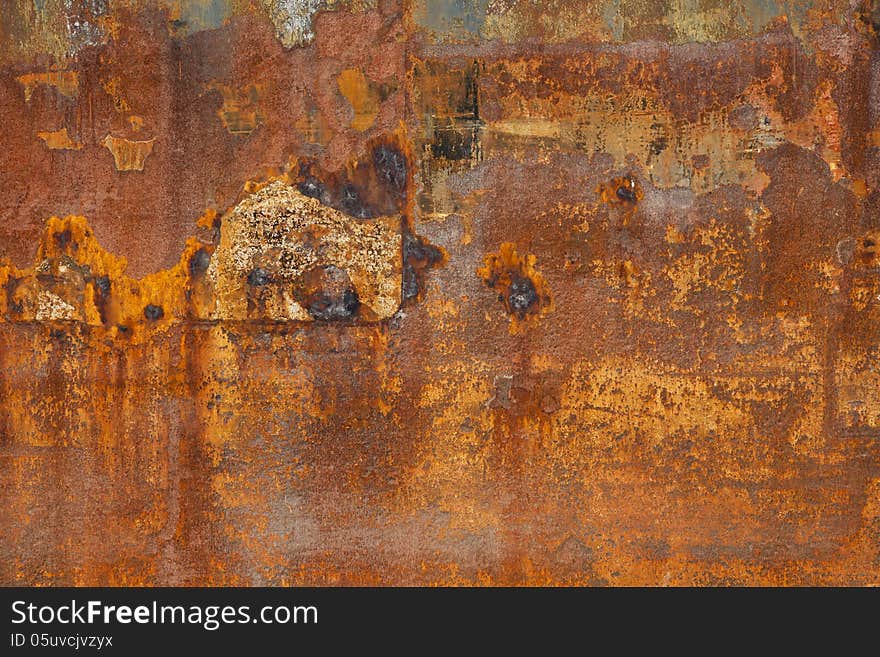 Rusty metal texture background with multi layered effect. Rusty metal texture background with multi layered effect