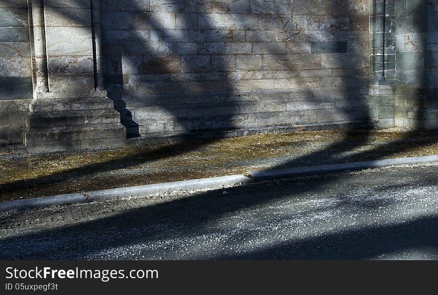 Abstract architecture and shade