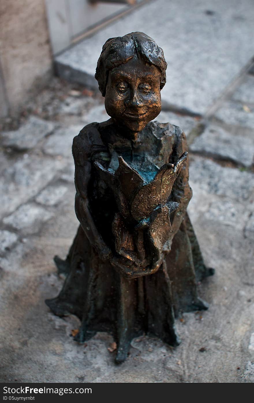 Symbol of Wroclaw, brass dwarf. There are more than 230 in the city and still they come!. Symbol of Wroclaw, brass dwarf. There are more than 230 in the city and still they come!