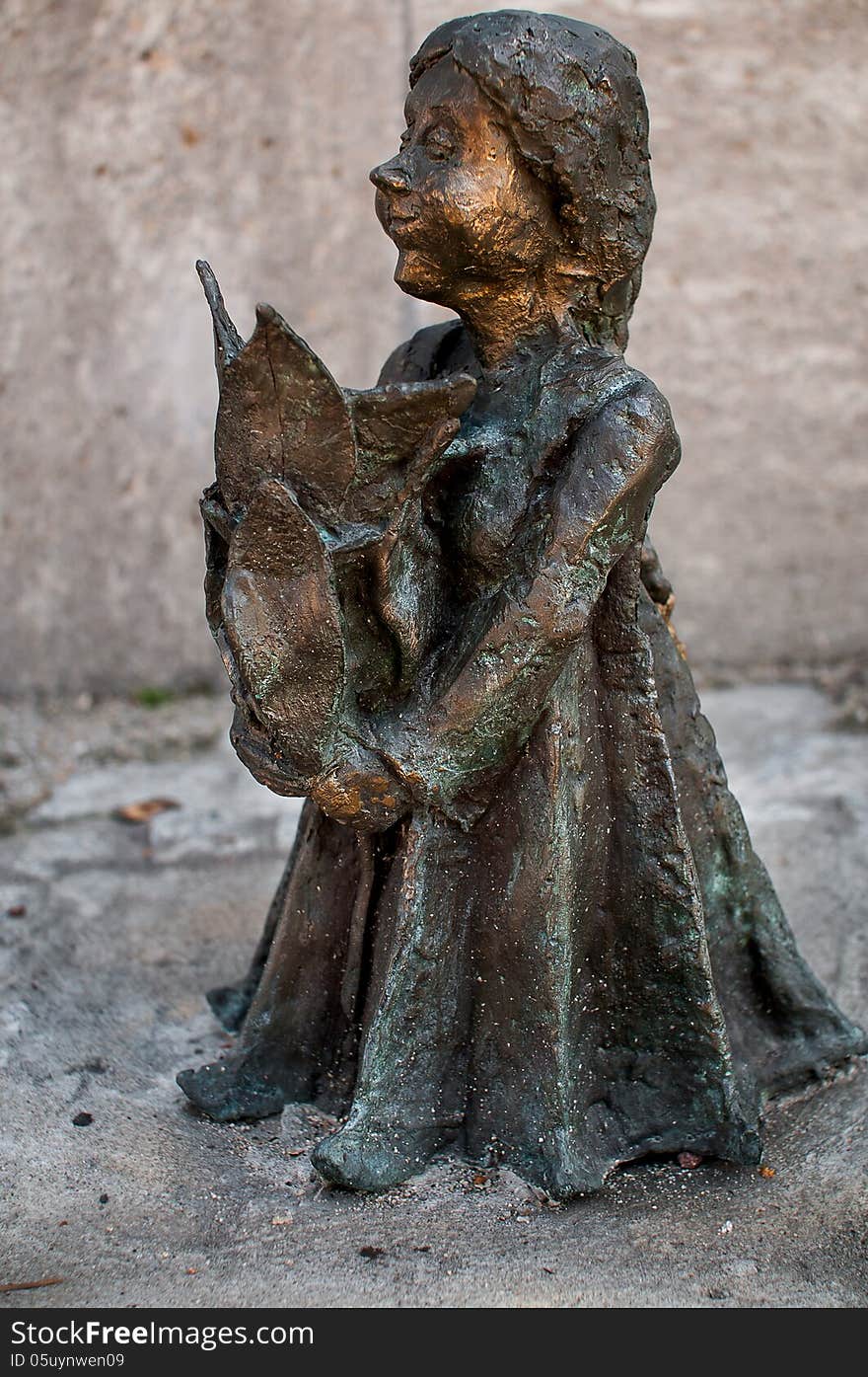 Symbol of Wroclaw, brass dwarf. There are more than 230 in the city and still they come!. Symbol of Wroclaw, brass dwarf. There are more than 230 in the city and still they come!