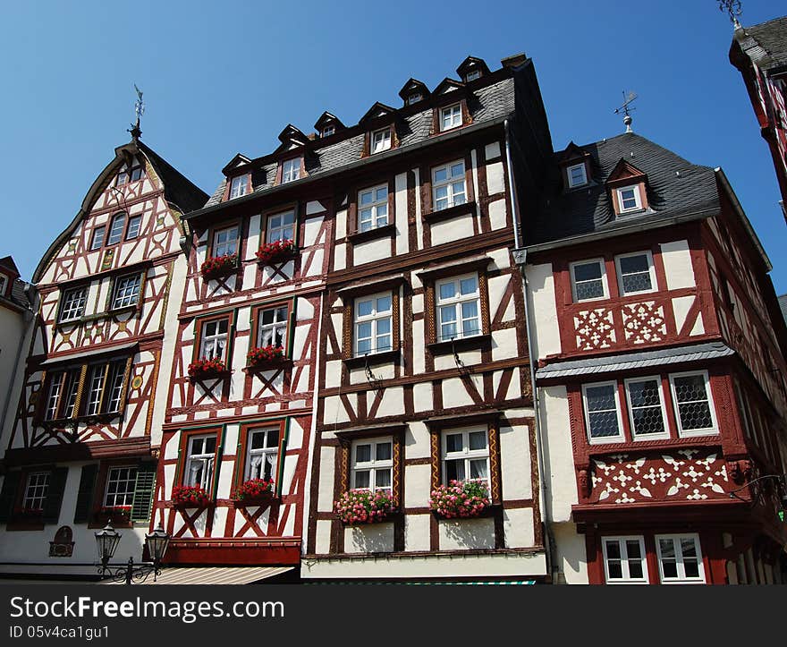 Half-timbered Houses Mosel