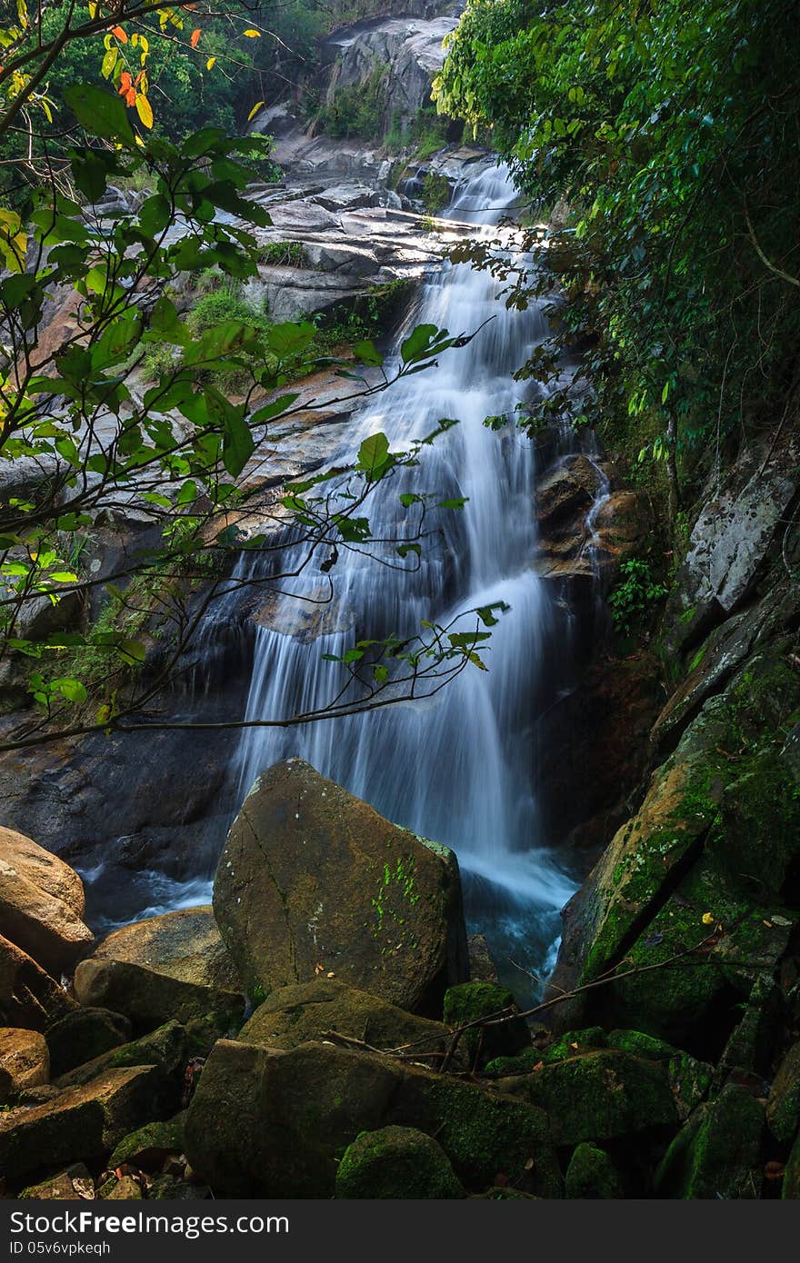 Phong Phong Beautiful Waterfalls in Thailand. Phong Phong Beautiful Waterfalls in Thailand