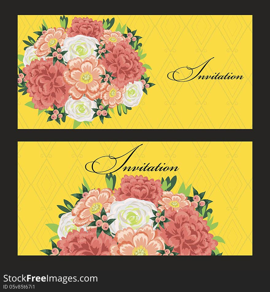 Fresh background with plants and flowers. Fresh background with plants and flowers