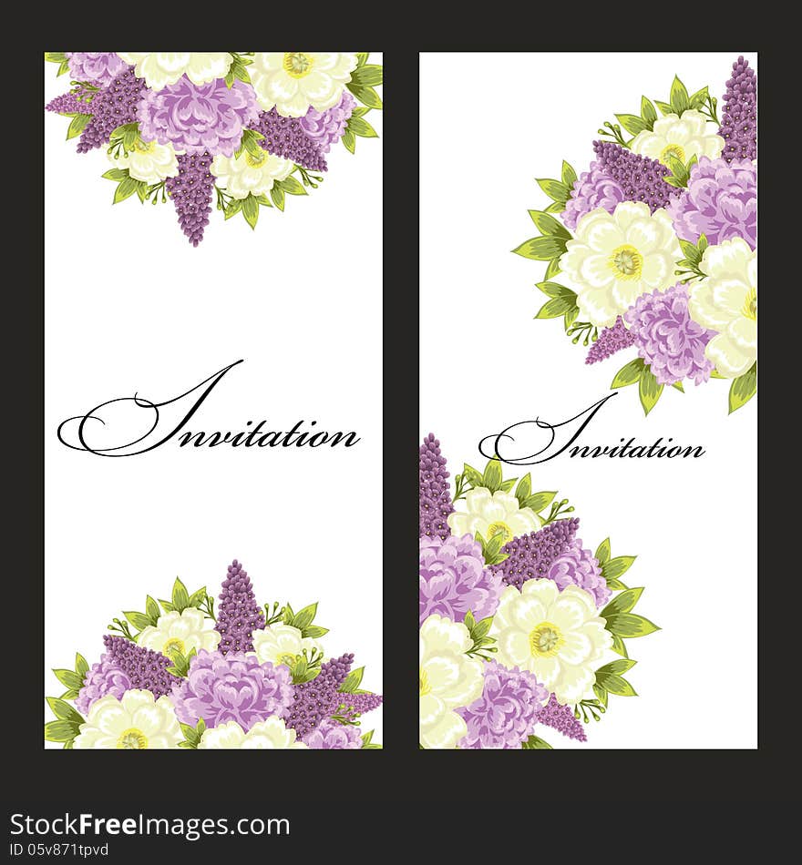 Fresh background with plants and flowers. Fresh background with plants and flowers