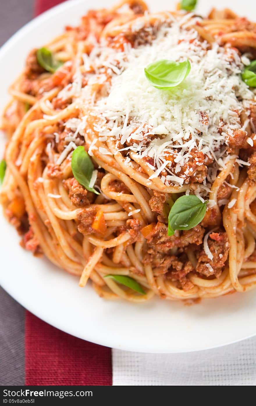 Spaghetti bolognese