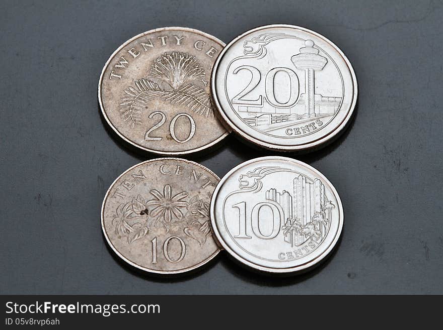 Old coins (left) versus new modernized coins with changes in design, which replaces it. Old coins (left) versus new modernized coins with changes in design, which replaces it.