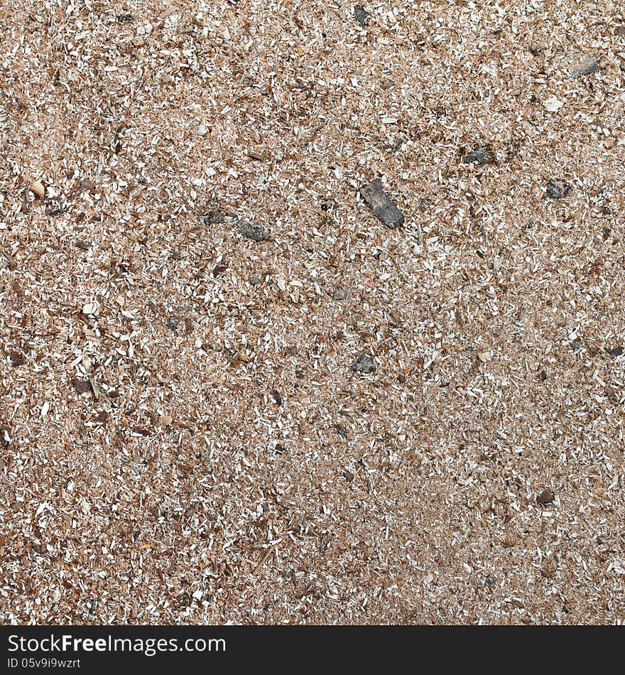 Wood sawdust natural background texture