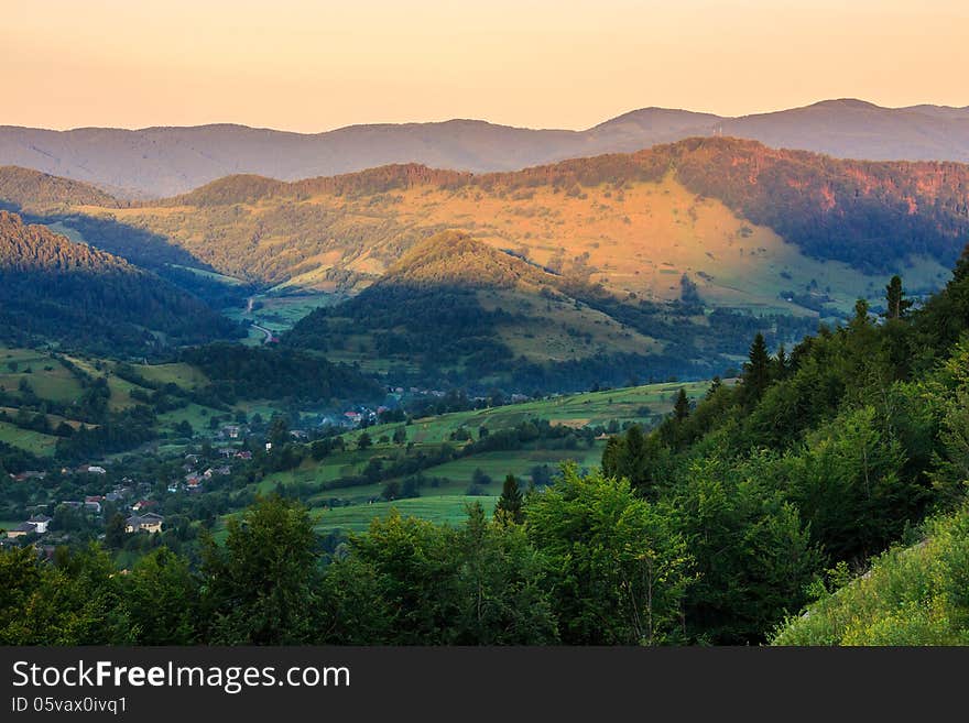 Panorama View On The Edge