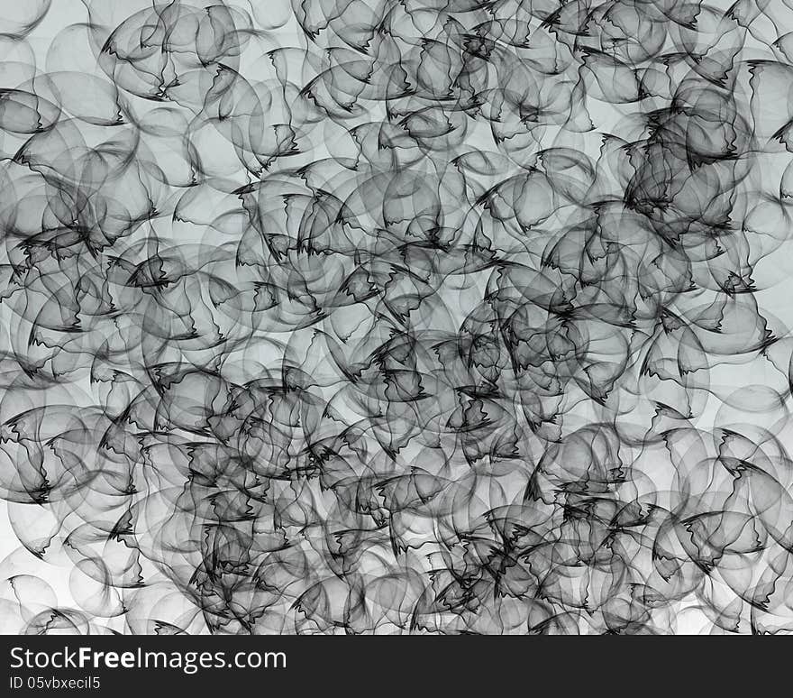 Black and white abstract background