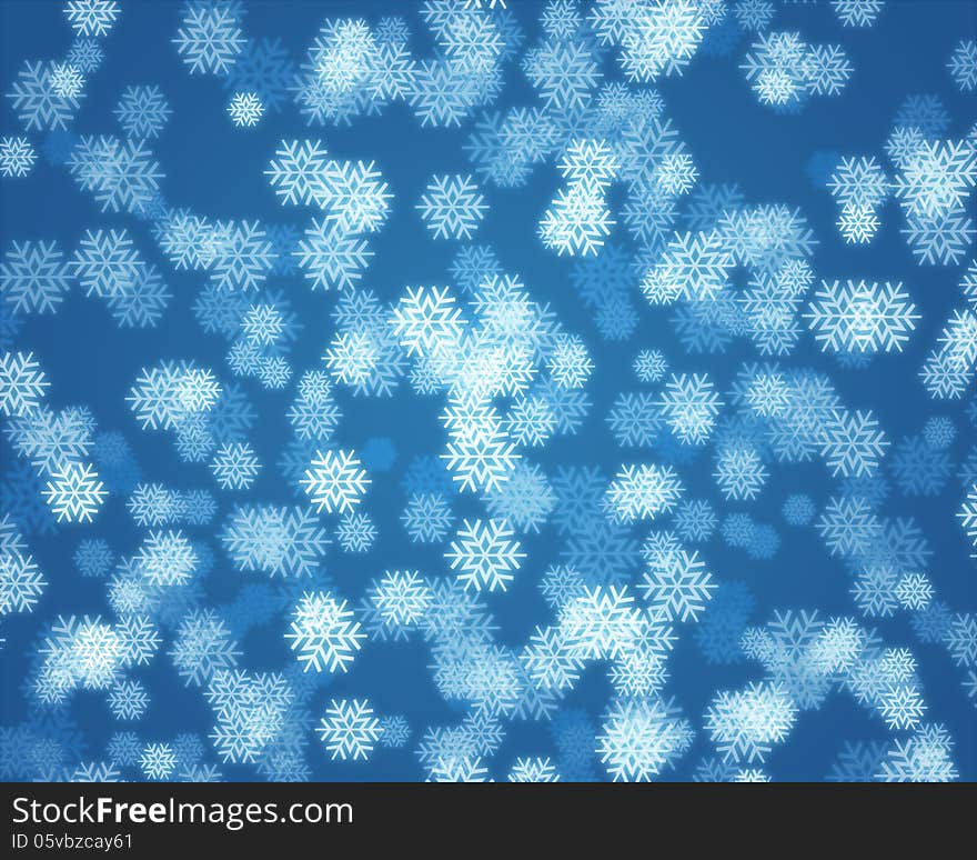 Snowflake Abstract Background