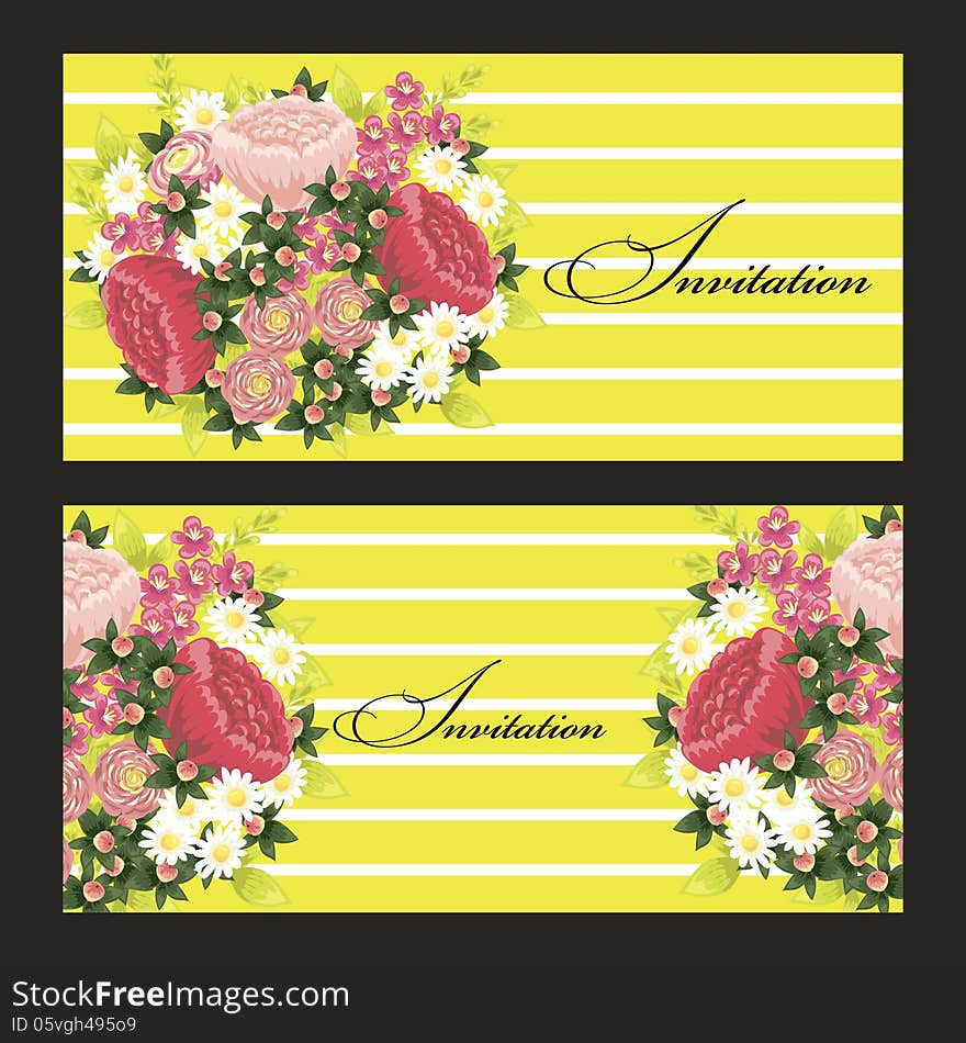 Fresh background with plants and flowers. Fresh background with plants and flowers