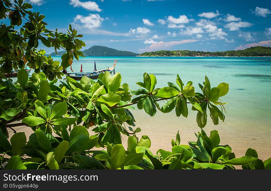 Serene Beach In Phuket, Thailand