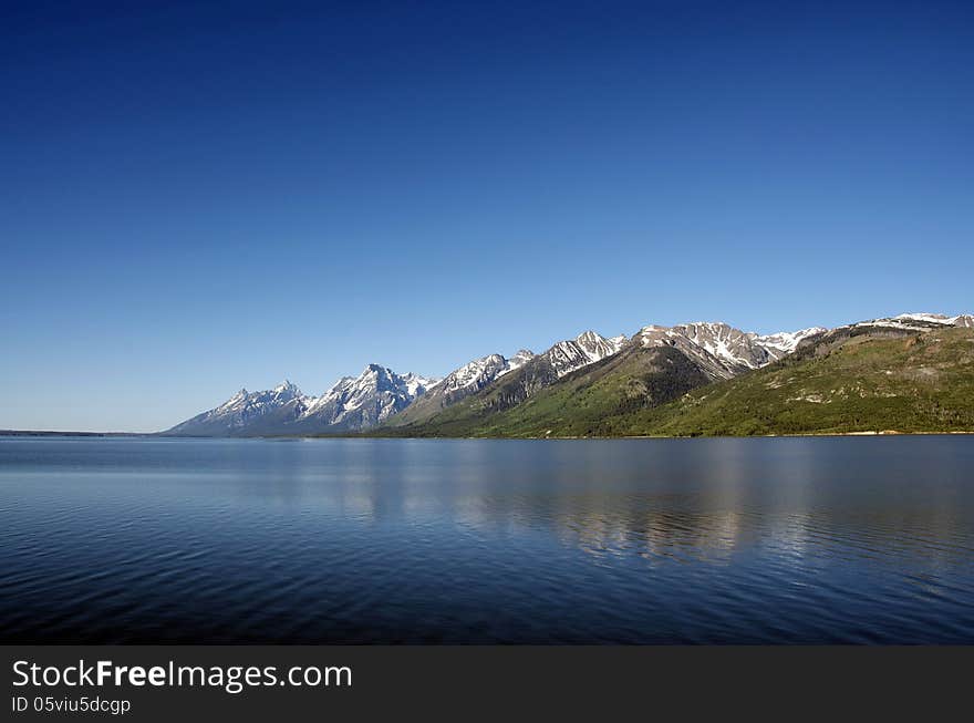 Grand Tetons Mountain Range