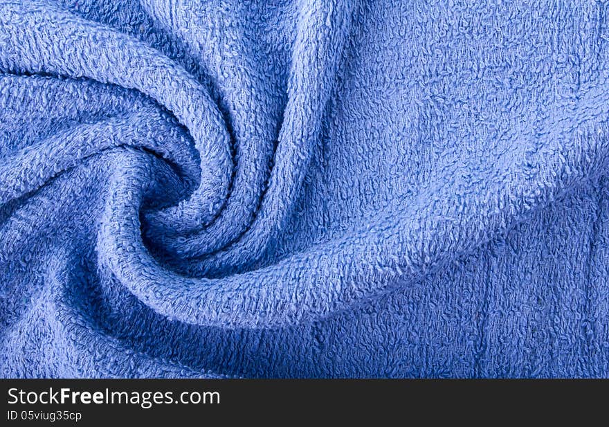 Purple towel as a background for your message