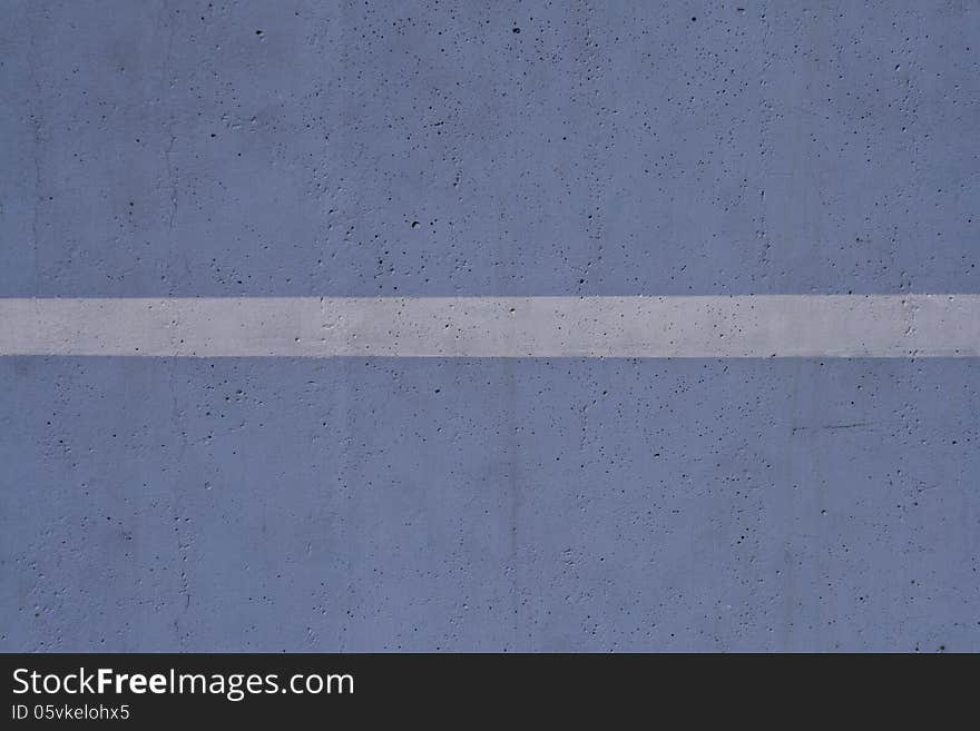 Blue Tennis Wall