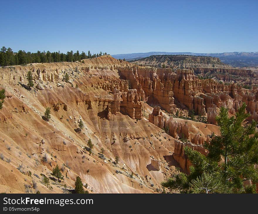 Beautiful day in Bryce Canyon