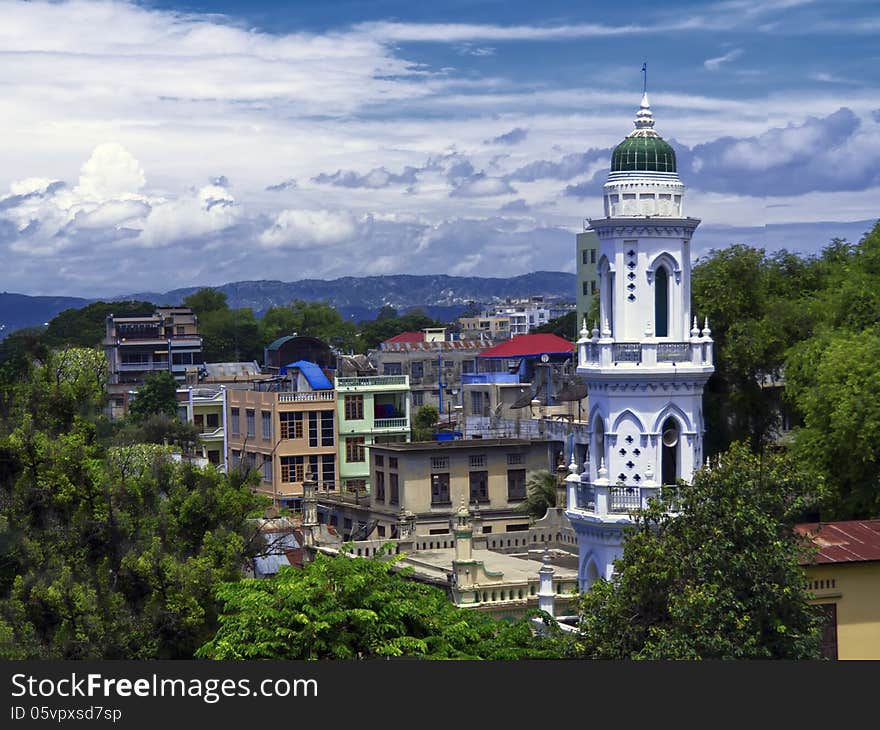 Mandalay City View.