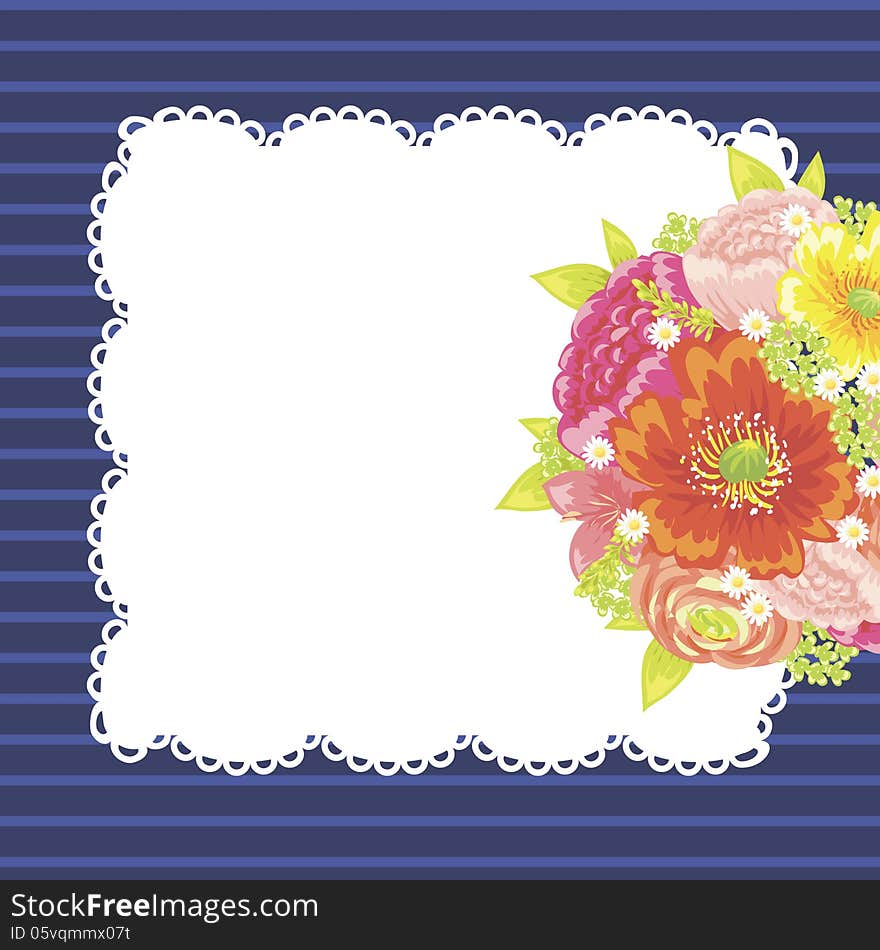 Fresh background with plants and flowers. Fresh background with plants and flowers