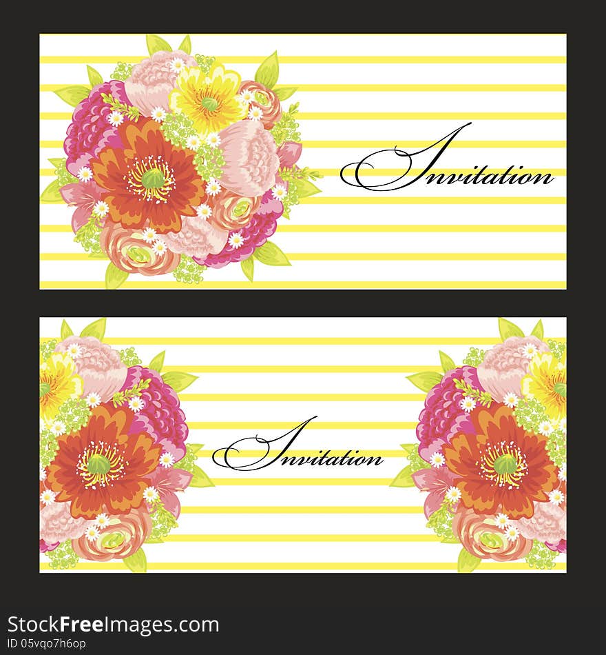 Fresh background with plants and flowers. Fresh background with plants and flowers