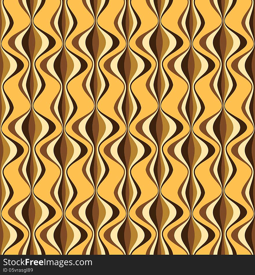 Vector Seamless Retro Liquid Background