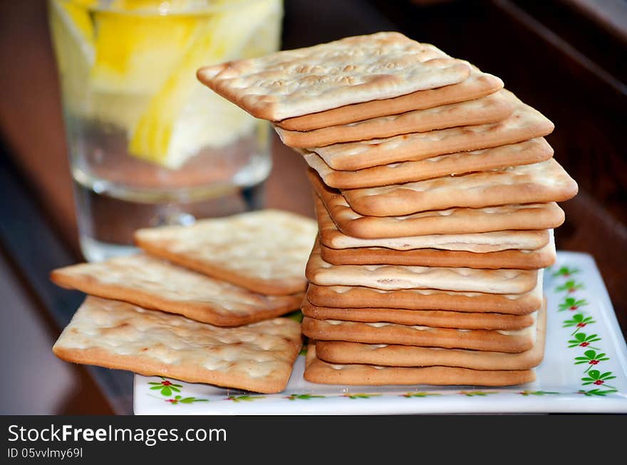 Diet biscuits for healthy breakfast. Diet biscuits for healthy breakfast