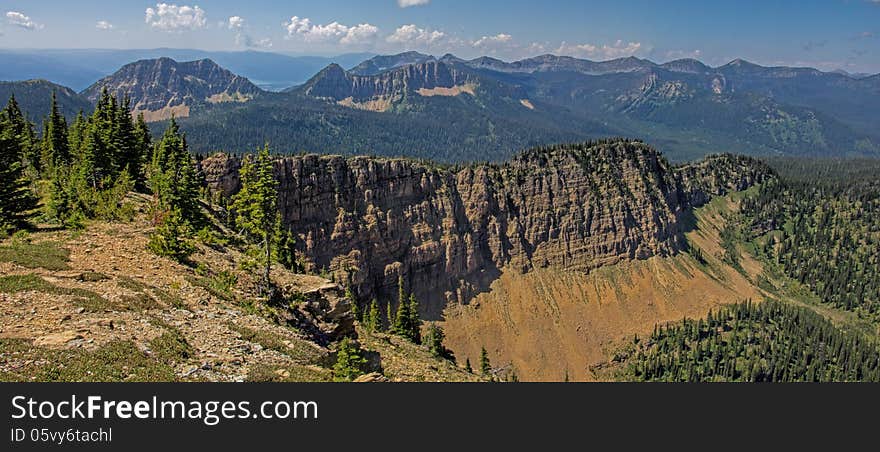 Panorama View From Stahl Peak