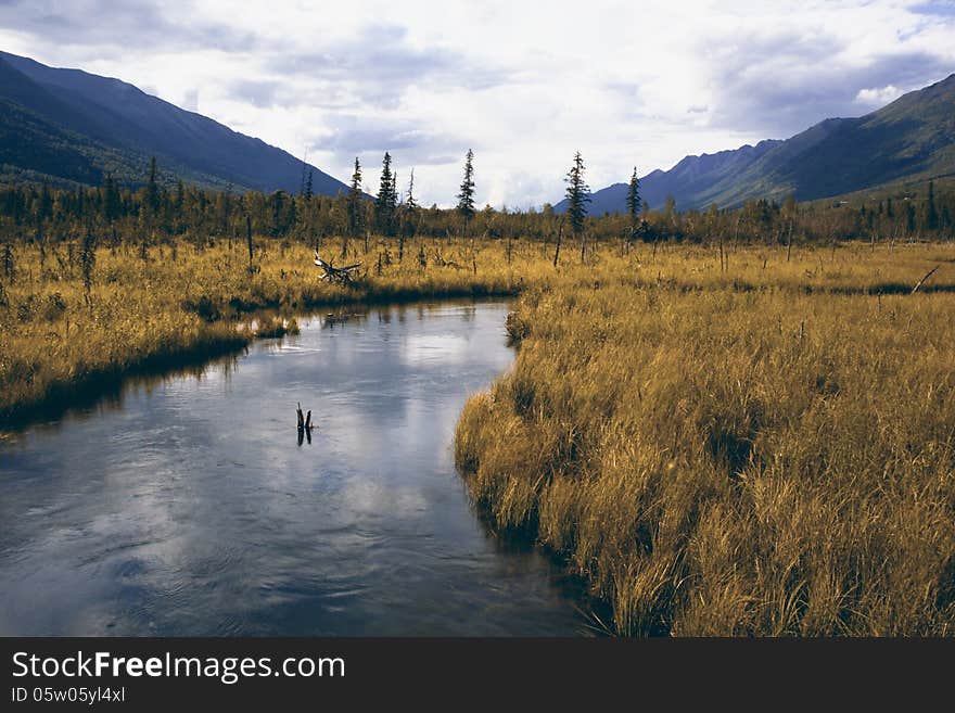 Alaskan Backcountry Valley